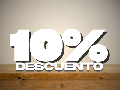 10% de descuento